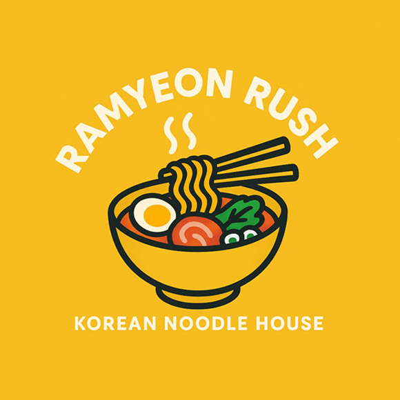Logo Ramyeon Rush